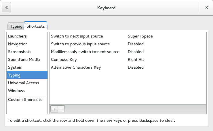Fedora 20 Compose Key